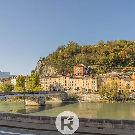 R'Apparts Studio Street Art Grenoble Bagian luar foto